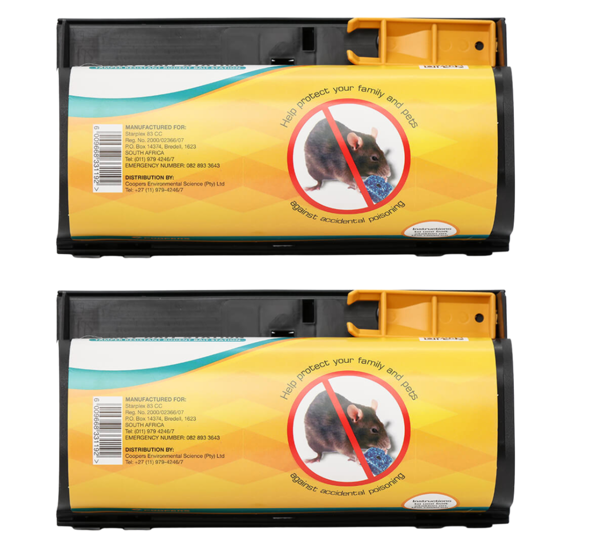Coopers Jerry Rodent Bait Station - 2 Pack