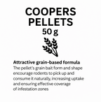 Coopers Rat & Mouse Pellets - 50g - 3 Pack