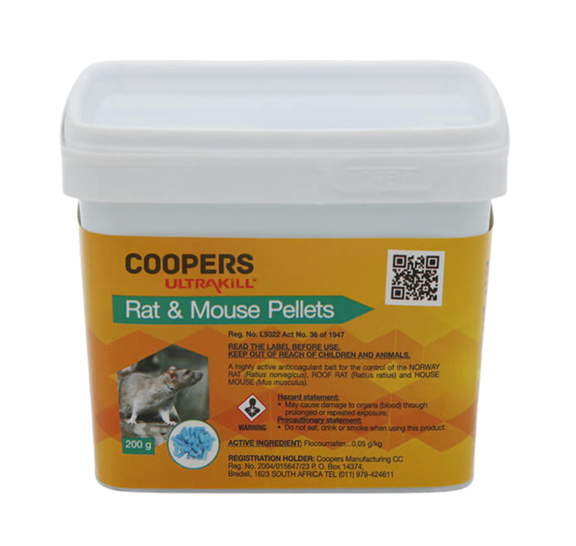 Coopers Ultrakill Rat & Mouse Pellets 200g