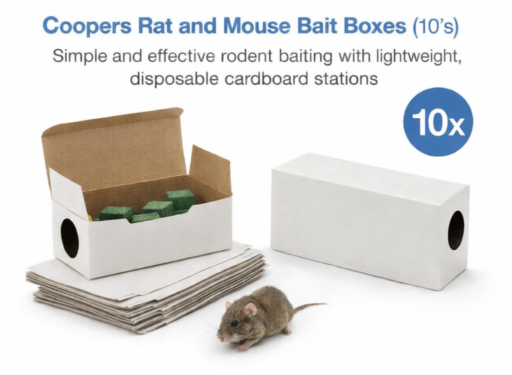 Coopers Rat and Mouse Bait Boxes 10's