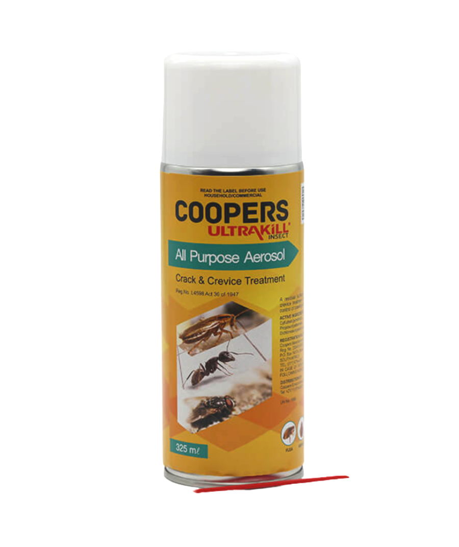 Coopers Ultrakill All Purpose Aerosol 325ml Crack and Surface Insecticide Spray