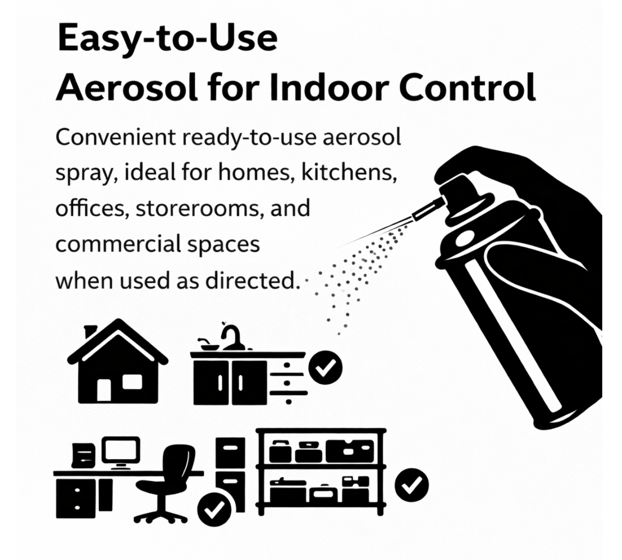 Coopers Ultrakill All Purpose Aerosol 325ml Crack and Surface Insecticide Spray