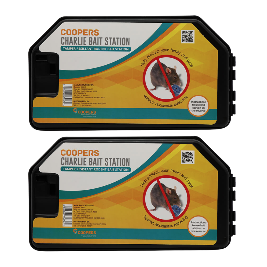 Coopers Charlie Black Bait Station - 2 Pack