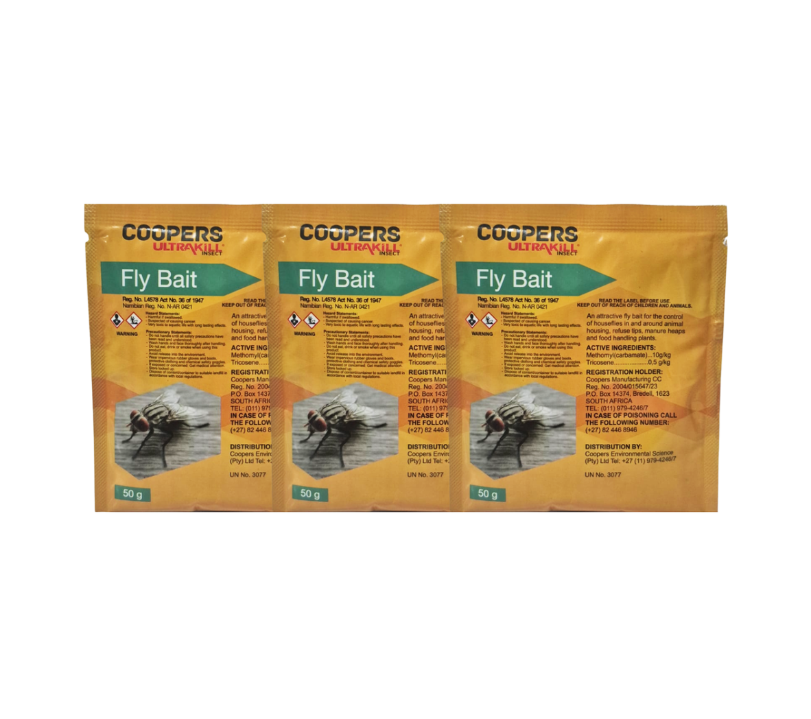 Coopers Fly Bait 3 x 50g