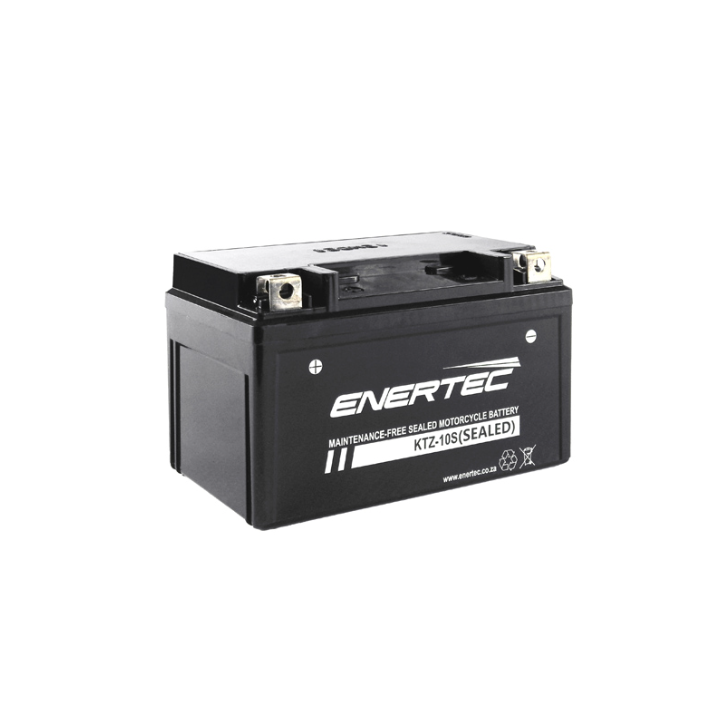 KTZ 10S 12V 8.6ah Enertec AGM Motorcycle Battery 12v8.6