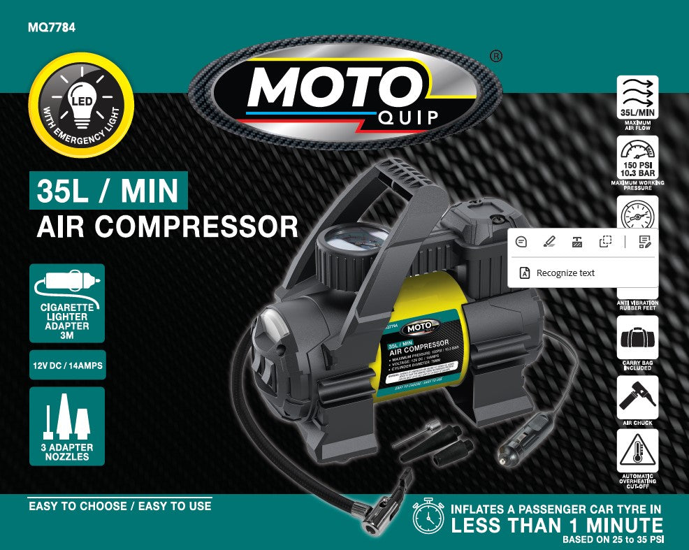 35L/MIN AIR COMPRESSOR