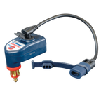 OptiMate USB O-114 Dual 90 USB Charger for DIN/BIKE Socket (3300mA, USB-A + USB-C)