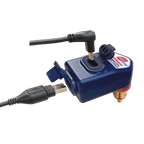 OptiMate USB O-114 Dual 90 USB Charger for DIN/BIKE Socket (3300mA, USB-A + USB-C)