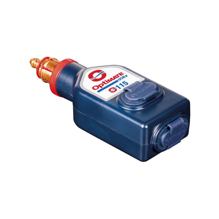 OptiMate USB O-115 Charger - 3300mA dual output, with BIKE plug