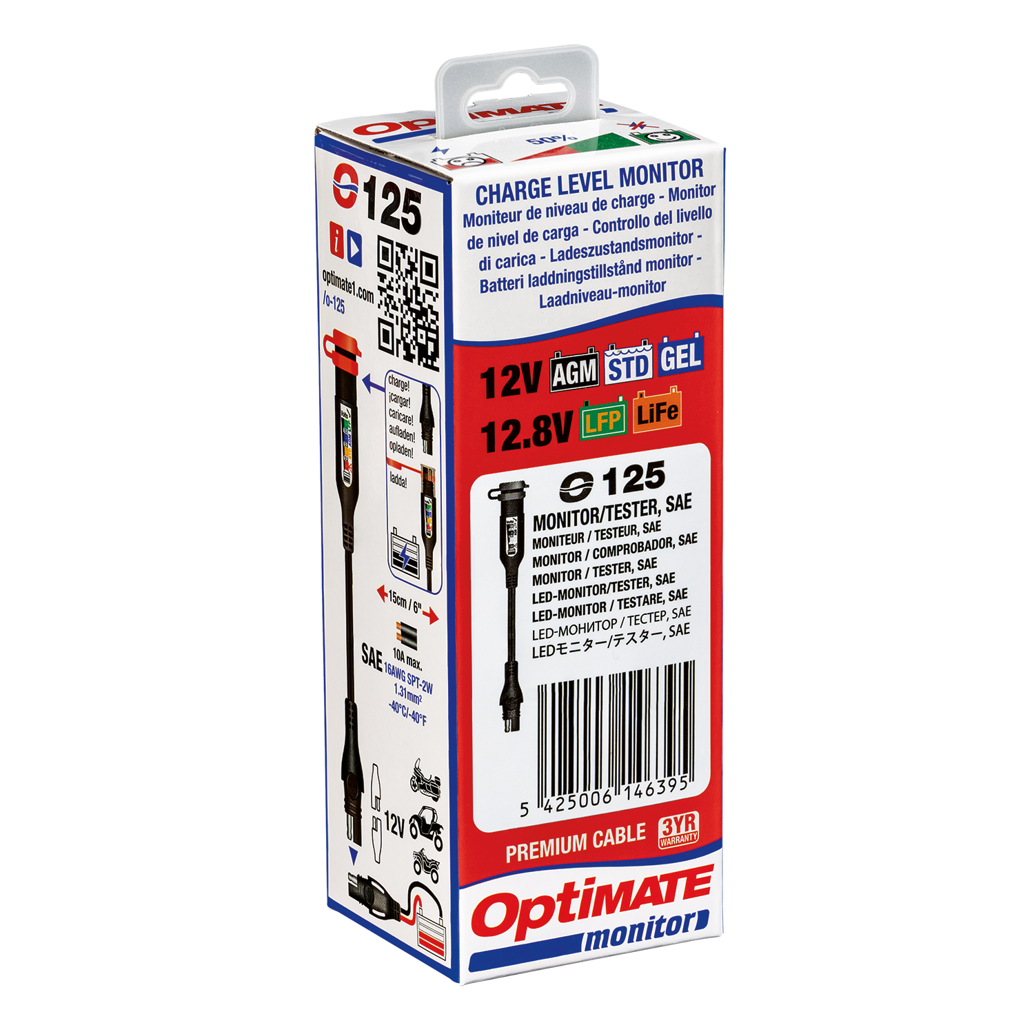 OptiMate MONITOR O-125v2