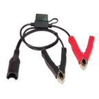 OptiMate CABLE O-14 Battery Clips with fuse