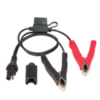 OptiMate CABLE O-14 Battery Clips with fuse