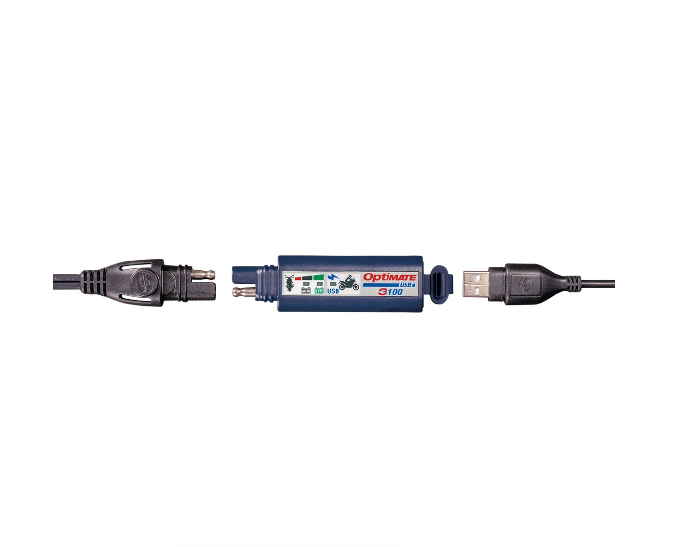 OPTIMATE USB O-100 Fast charging SAE-to-USB O-100