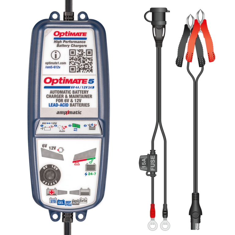 OptiMate 5 6-12V Select TM 320 Battery saver, charger, tester & maintainer