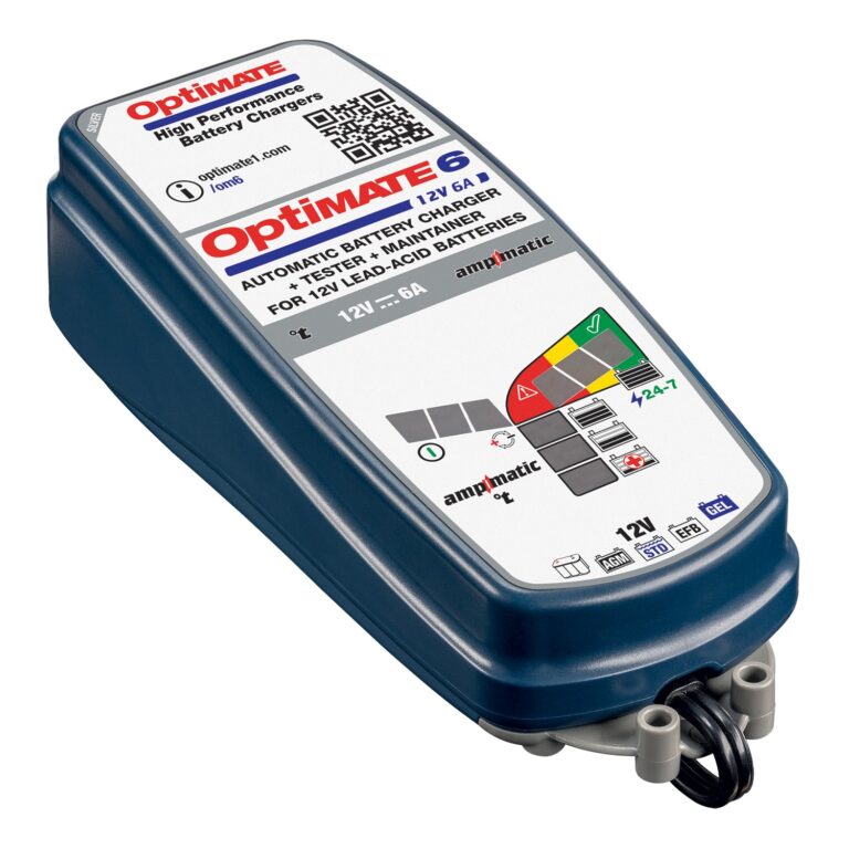 OptiMate 6 Ampmatic TM360 SILVER series 12V 6A lead-acid battery charger