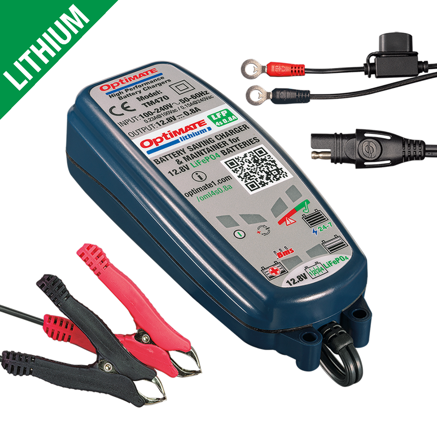 OptiMate TM 470 Lithium 4s 0.8A
