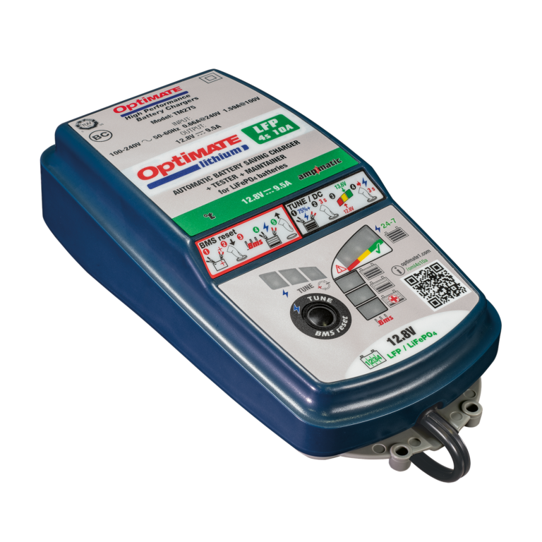 OptiMate TM 274v2 Lithium LFP 4s10A LITHIUM series LiFePO Lithium Battery charger