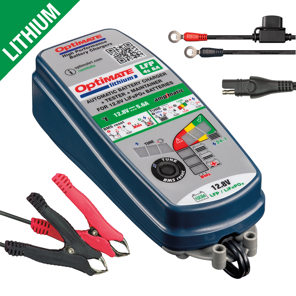 OptiMate TM 390 Lithium 4s 6A LITHIUM series Battery Charger