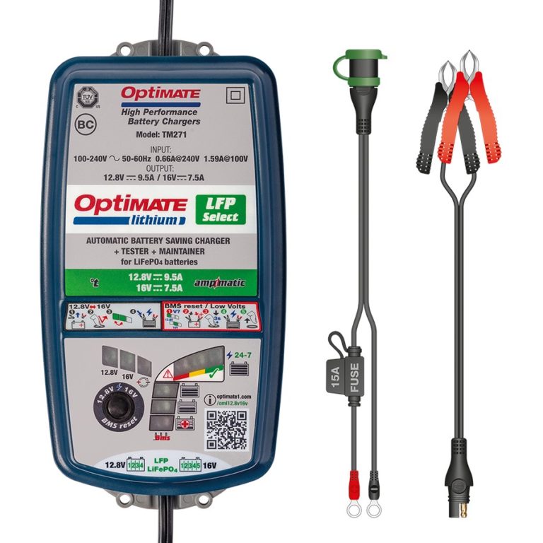OptiMate TM 270 Lithium LFP SELECT v2 LITHIUM series - Lithium Battery charger