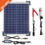 OptiMate TM522-D2 Solar DUO 20W: OFF-GRID Series Battery Charger & Maintainer