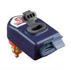 OptiMate USB O-114 Dual 90 USB Charger for DIN/BIKE Socket (3300mA, USB-A + USB-C)