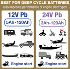 OptiMate TM 260 7 12-24v2 GOLD series battery saver, charger, tester & maintainer