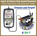 OptiMate TM 260 7 12-24v2 GOLD series battery saver, charger, tester & maintainer