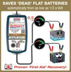 OptiMate 7 Select v3 TM250 Select GOLD series battery saver, charger, tester & maintainer