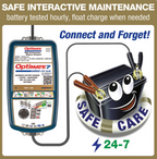 OptiMate 7 Select v3 TM250 Select GOLD series battery saver, charger, tester & maintainer