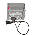 OptiMate CABLE O-01 Weatherproof premium battery lead - 50 cm with M6 ring terminals