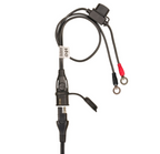 OptiMate CABLE O-01 Weatherproof premium battery lead - 50 cm with M6 ring terminals