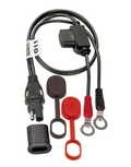 OptiMate CABLE O-11 Weatherproof premium battery lead - 50 cm with dual ring technology