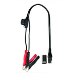 OptiMate CABLE O-14 Battery Clips with fuse