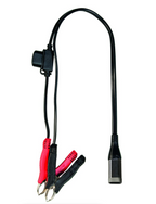 OptiMate CABLE O-14 Battery Clips with fuse