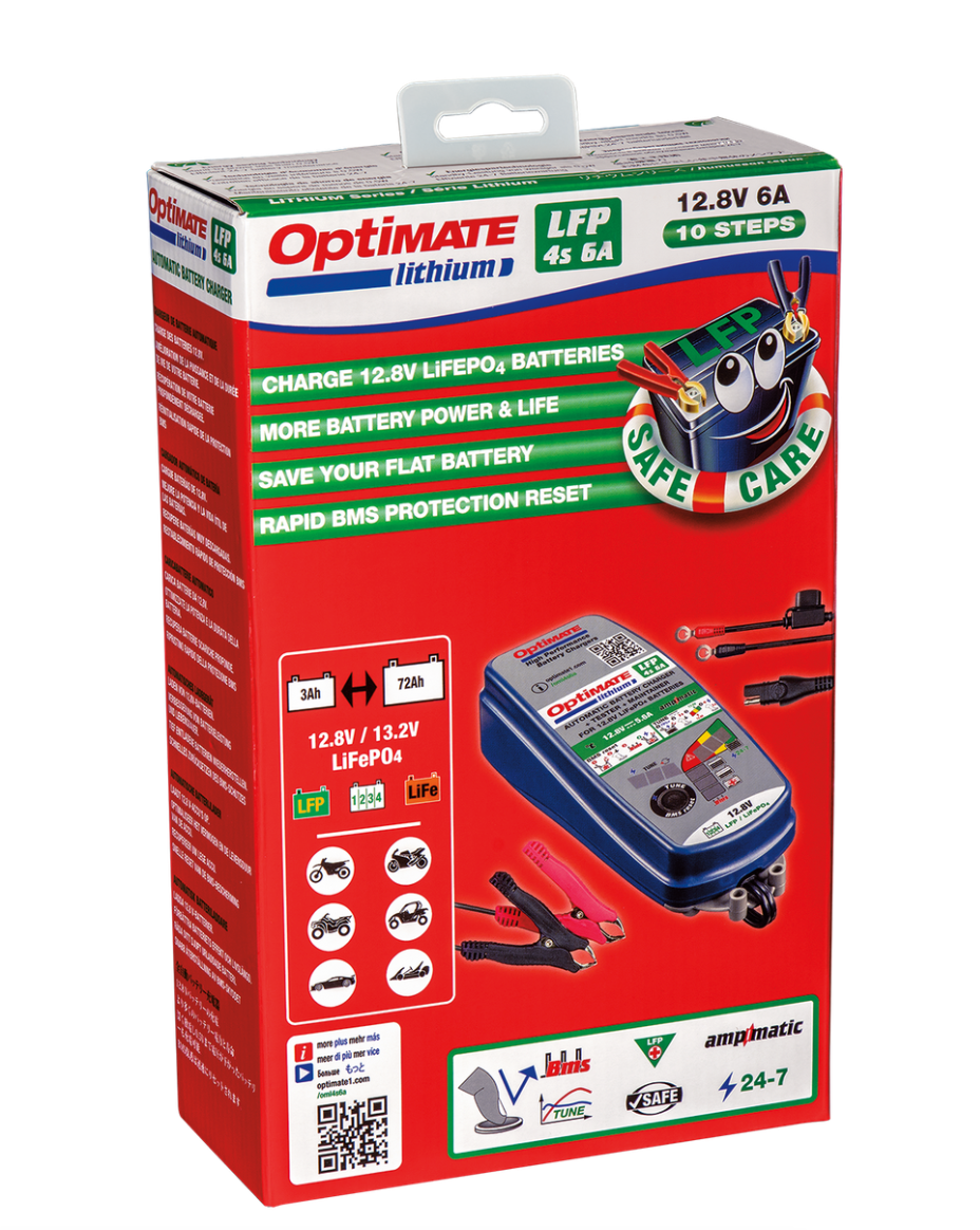 OptiMate TM 390 Lithium 4s 6A LITHIUM series Battery Charger