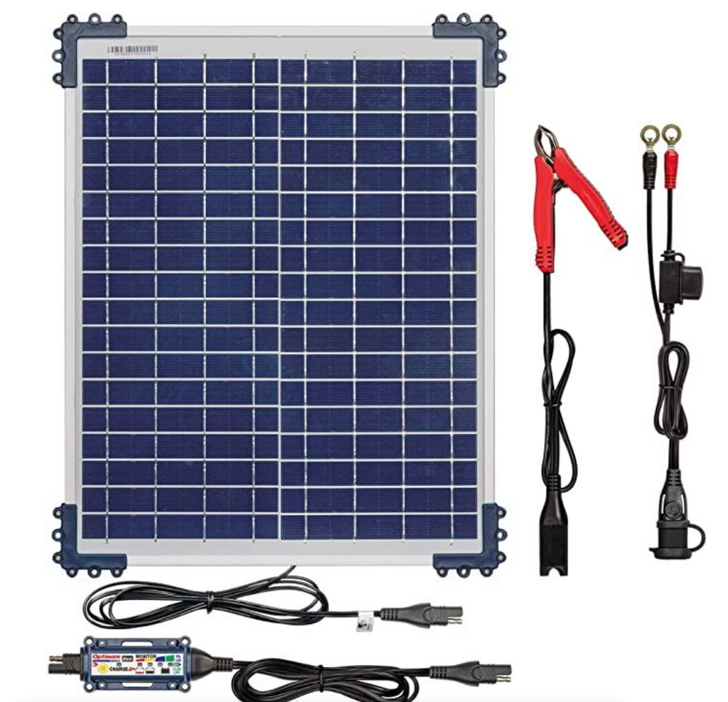 OptiMate TM522-D2 Solar DUO 20W: OFF-GRID Series Battery Charger & Maintainer