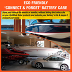 OptiMate TM522-D2 Solar DUO 20W: OFF-GRID Series Battery Charger & Maintainer