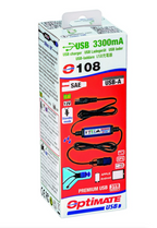 OptiMate O-108v2 Smart In-Line SAE USB Charger (3300mA)