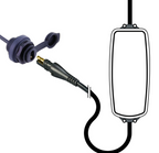 OptiMate CABLE O-20 Weatherproof SAE Socket