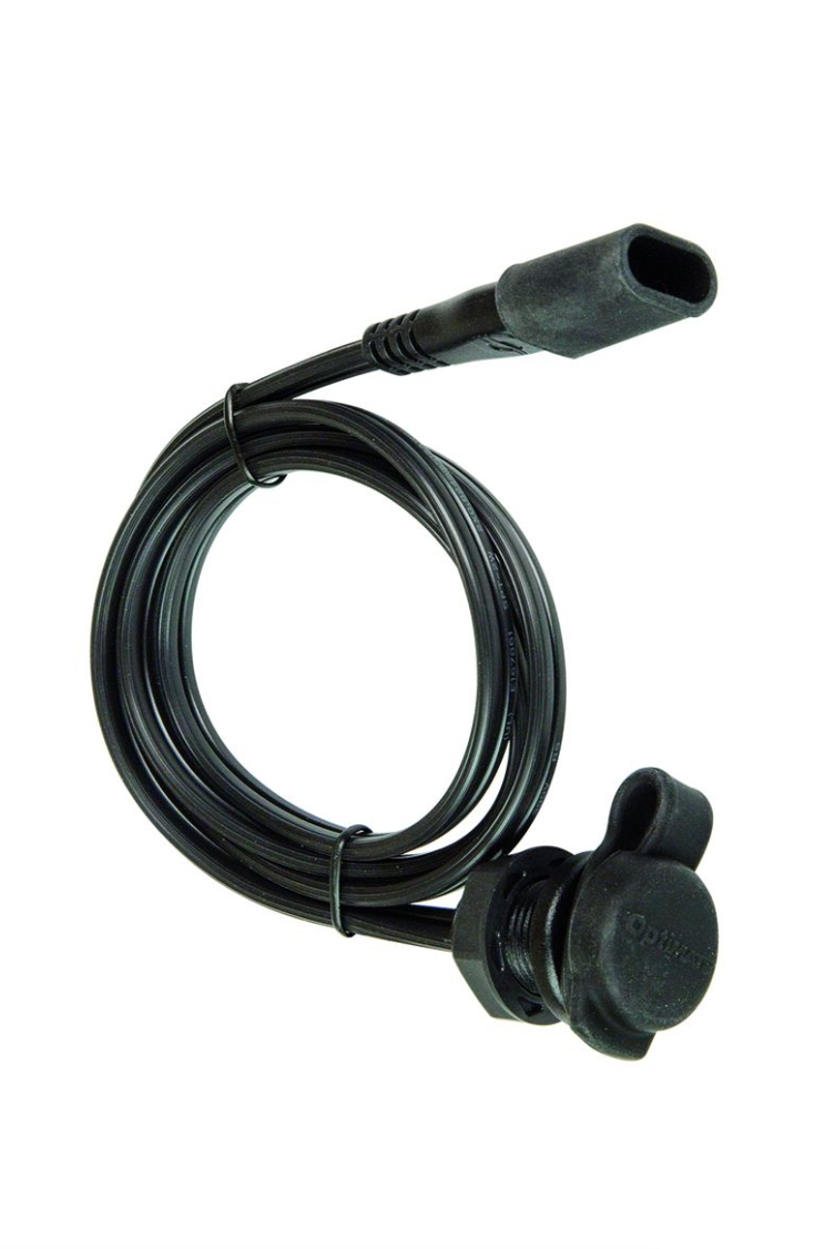 OptiMate CABLE O-40 Weatherproof SAE Socket, Panel Mount