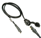 OptiMate CABLE O-40 Weatherproof SAE Socket, Panel Mount