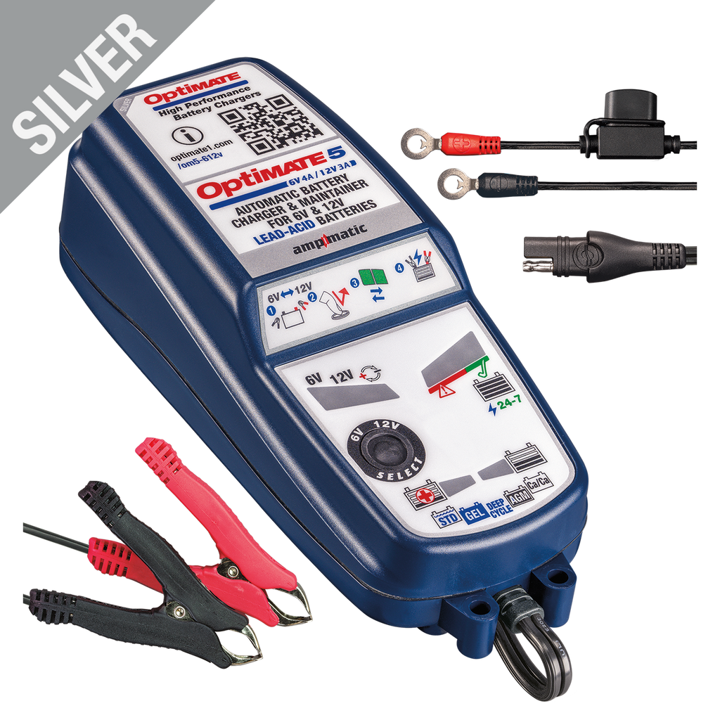 OptiMate 5 6-12V Select TM 320 Battery saver, charger, tester & maintainer